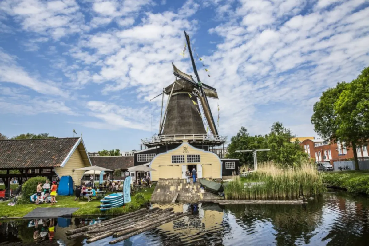 Zaagmolen de Ster in Utrecht